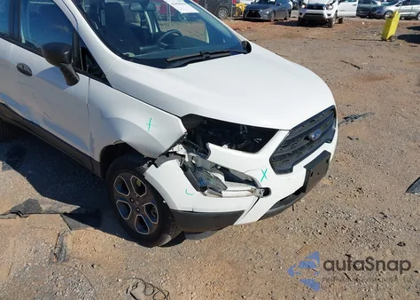 2018 Ford Ecosport S from USA, damaged, VIN MAJ6P1SLXJC178376